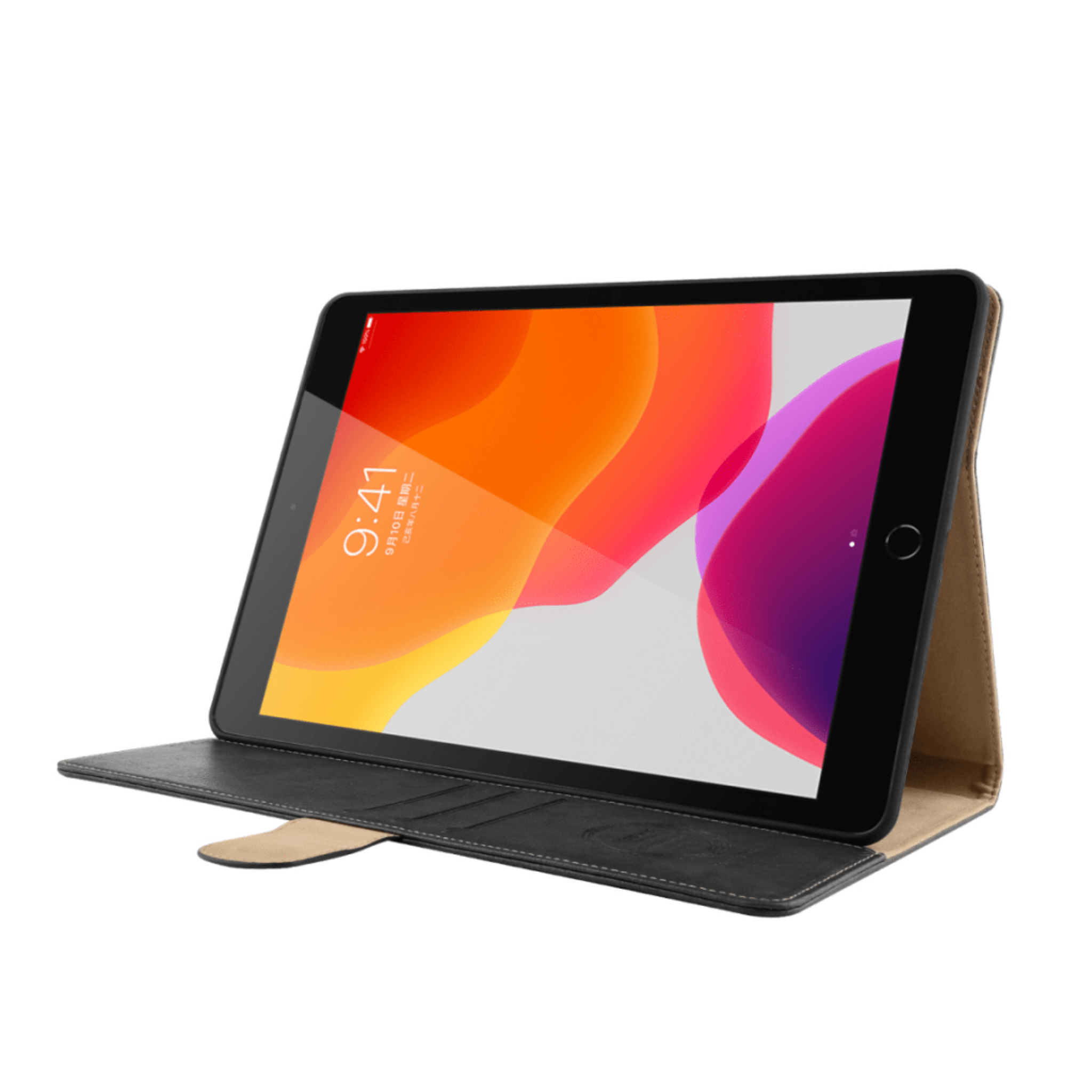 Xssive Premium Bookcase voor iPad 2017, 2018, Air 1, Air 2, Pro 2016