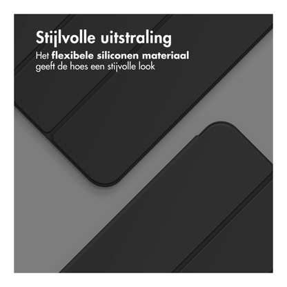 Accezz Smart Silicone Bookcase Apple iPad 11 (2025) 11 inch A16 / iPad 10 (2022) 10.9 inch