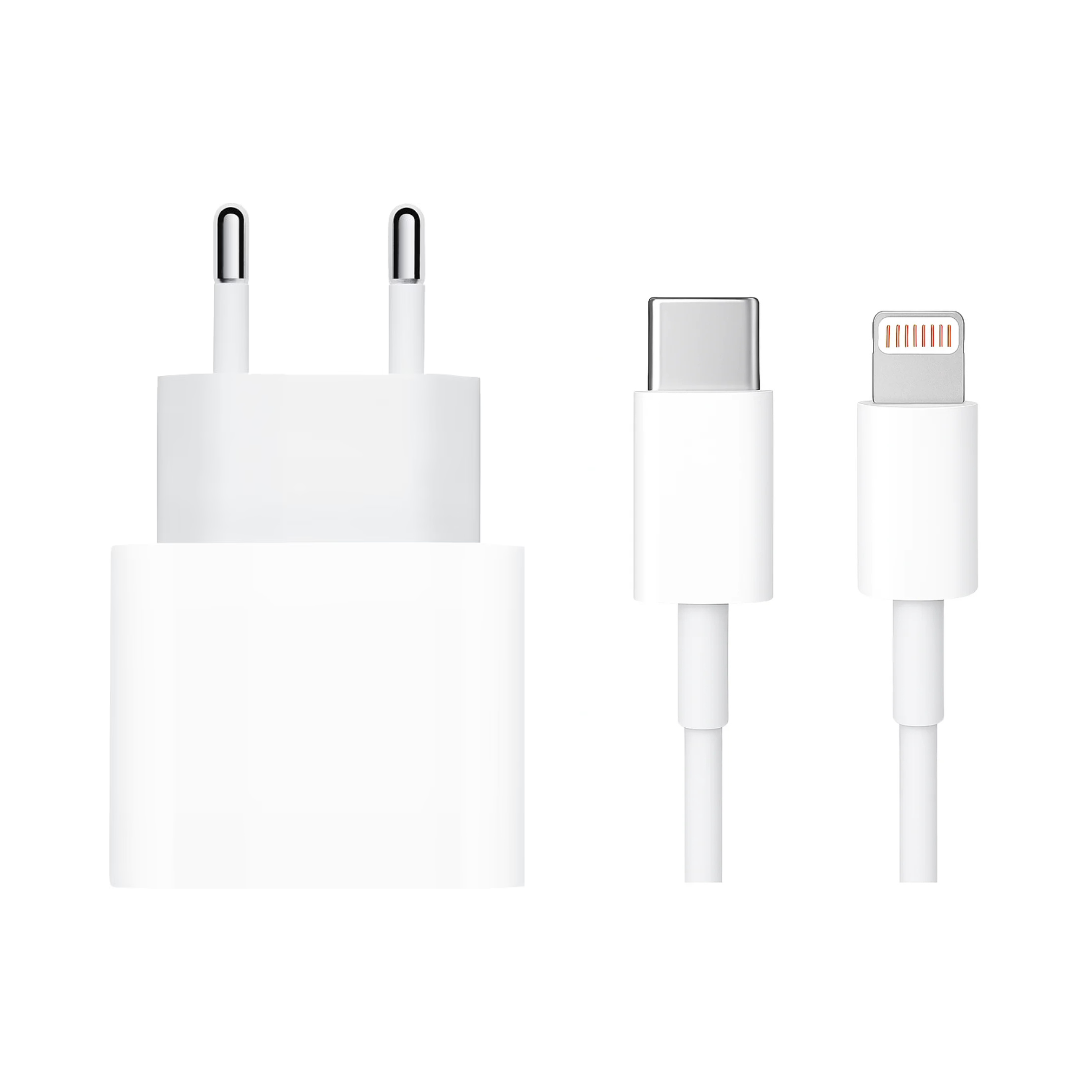 Apple USB C Charger 20W + Lightning Cable 1m