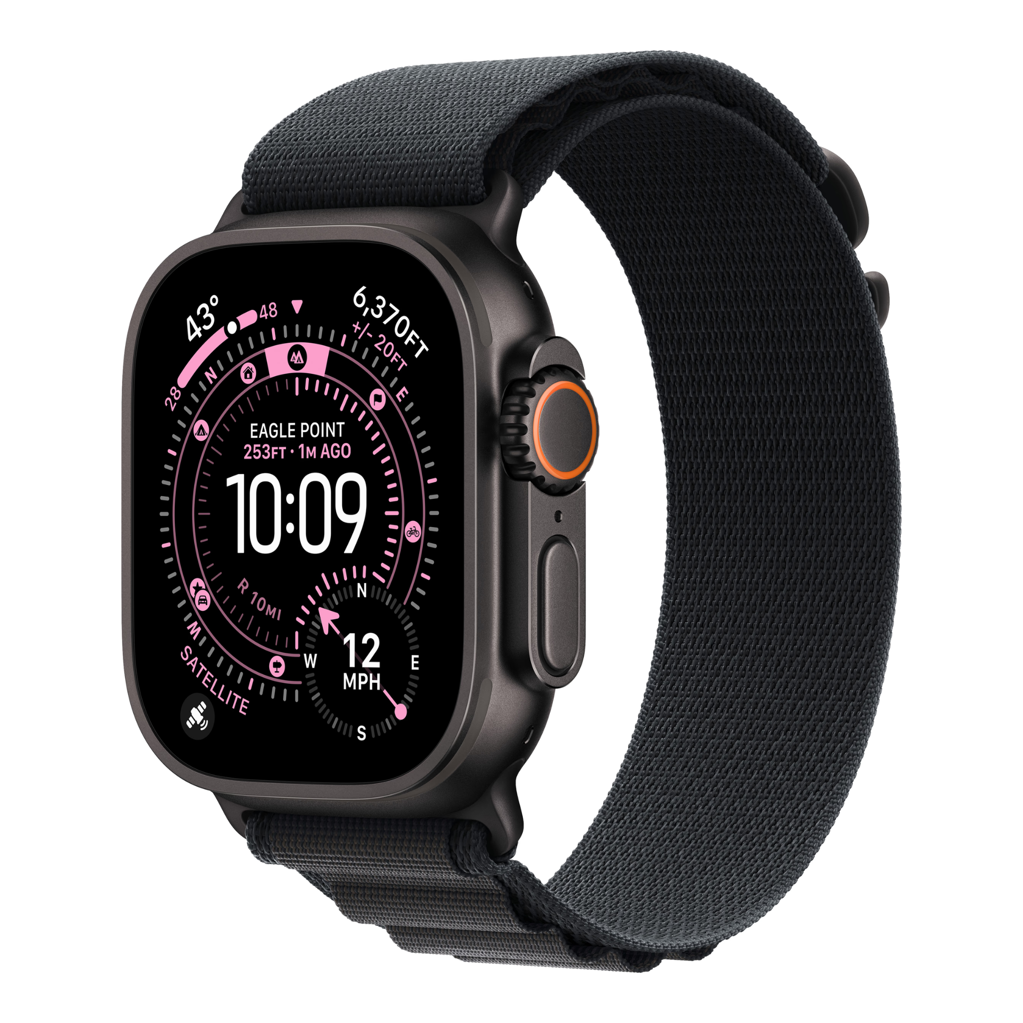 Apple Watch Ultra 3 Cellular 49mm Zwart