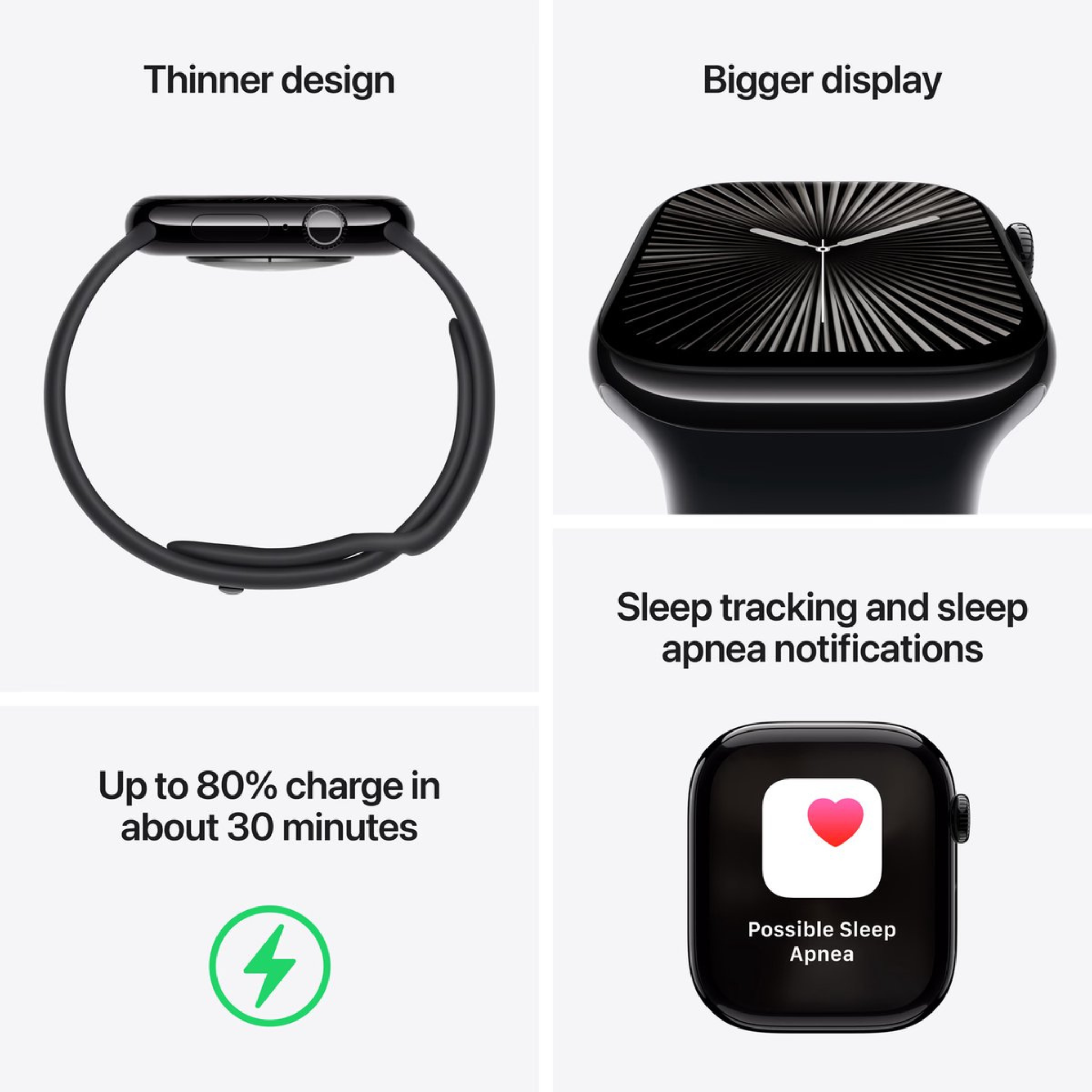 Apple Watch Series 10 42mm Sport Band S/M