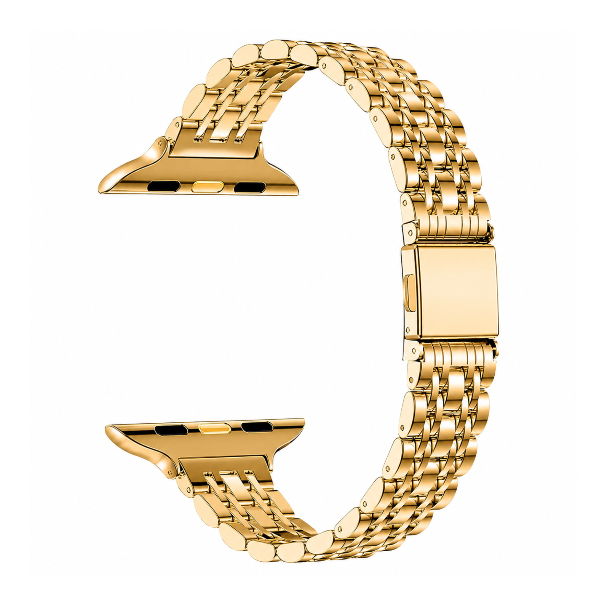 Apple Watch Schakelband van Roestvrij Staal – Verstelbare Luxe Horlogeband