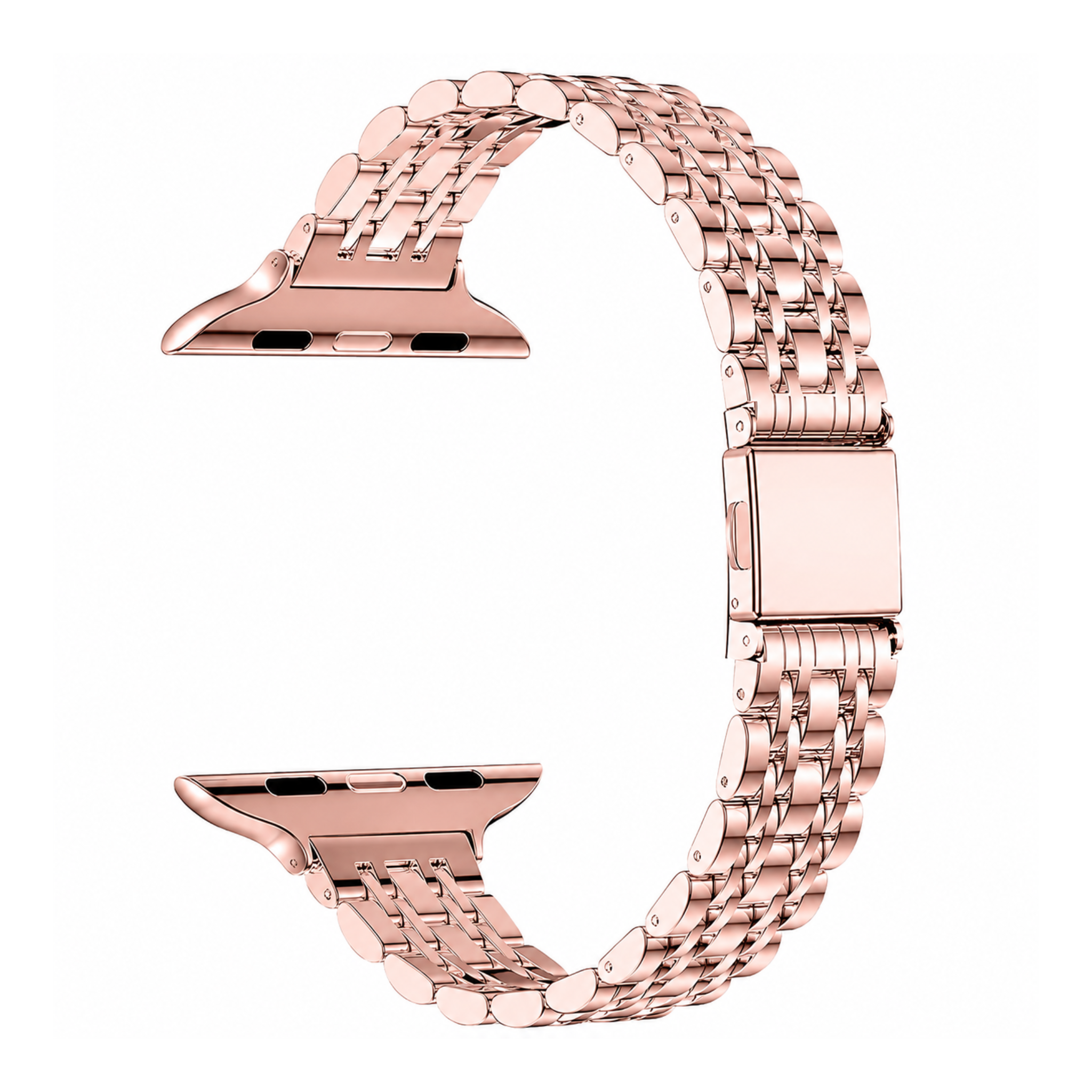 Apple Watch Schakelband van Roestvrij Staal – Verstelbare Luxe Horlogeband