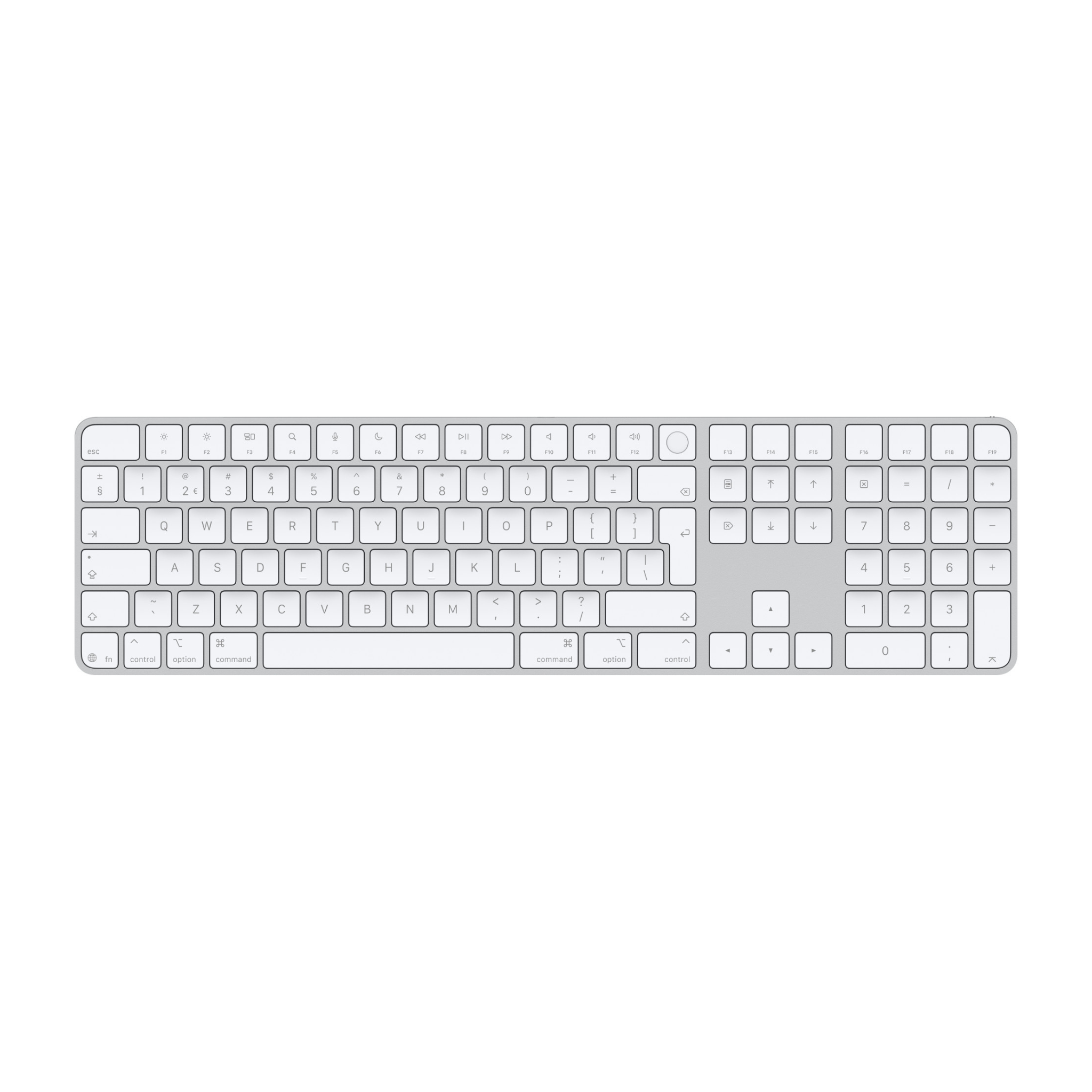 Apple Magic Keyboard met Touch ID en numeriek toetsenblok - Draadloos toetsenbord - QWERTY - Lightning