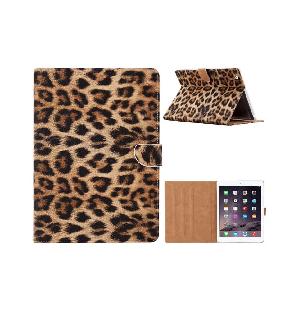 Bookcase Luipaard voor iPad 2019, 2020, 2021 (10.2 inch)