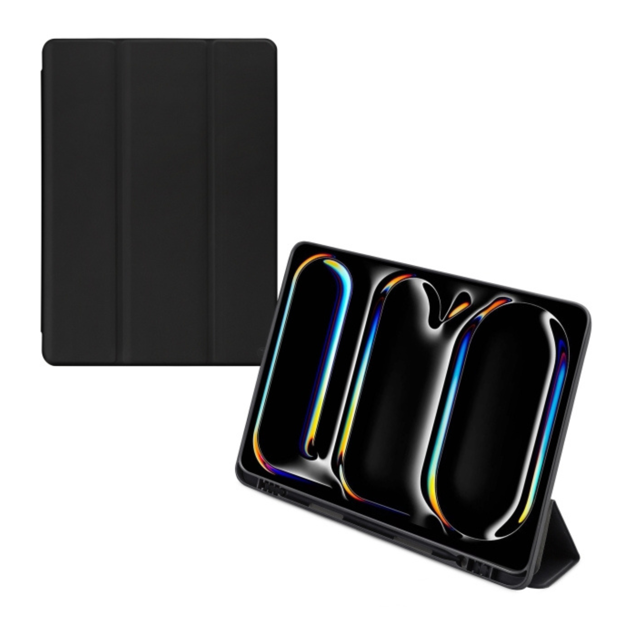 Mobilize Solid Folio Case Apple iPad Pro 13 (2024) Black