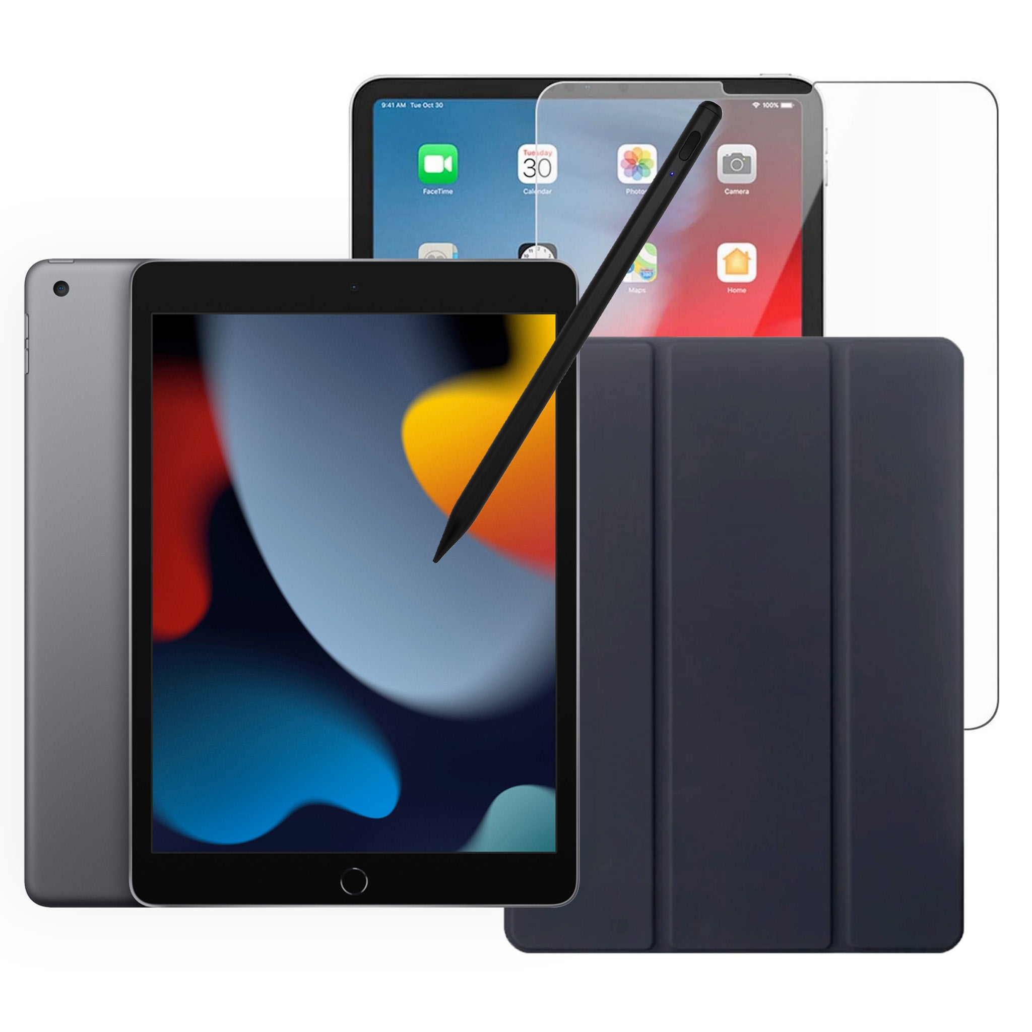 iPad 2021 64GB + Universele Pencil + Smartcover + Screenprotector | December Bundel