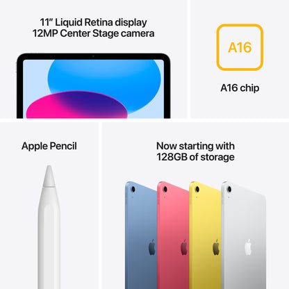 iPad 2025 | WiFi | 11 inch | 11e generatie | Nieuw