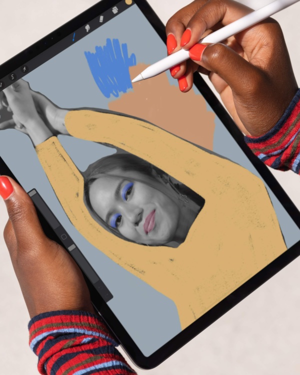 Apple Pencil 2 drawing